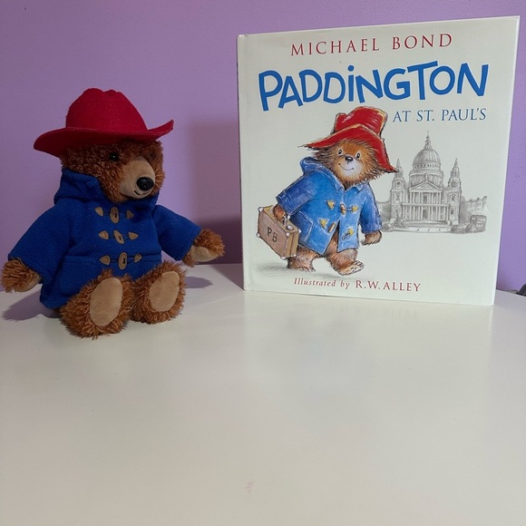 Paddington Bear Plush Toy with Book - Red and Blue Bundle - Picture 1 of 4